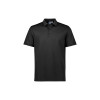 Mens Focus Short Sleeve Polos Black
